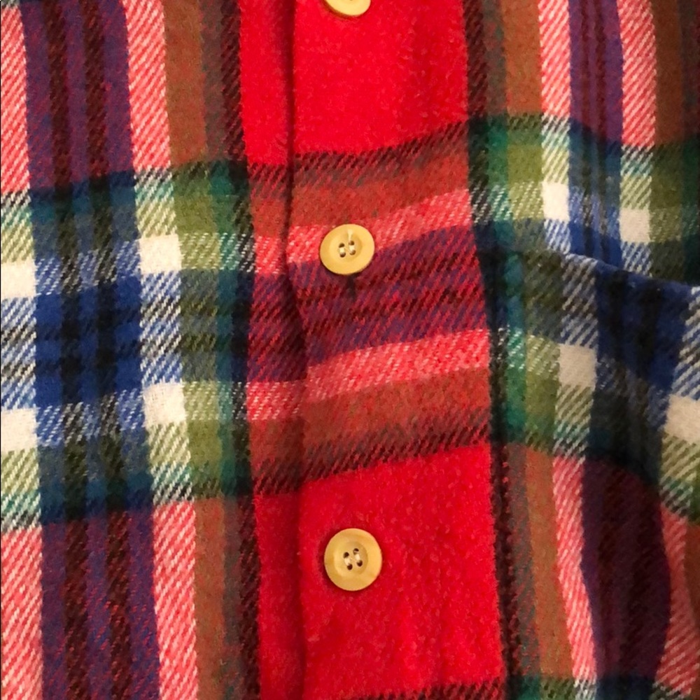 Flannel button down top - Picture 4 of 4